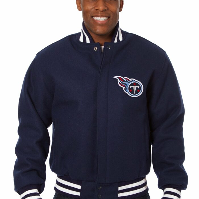 Tennessee Titans Embroidered Wool Jacket