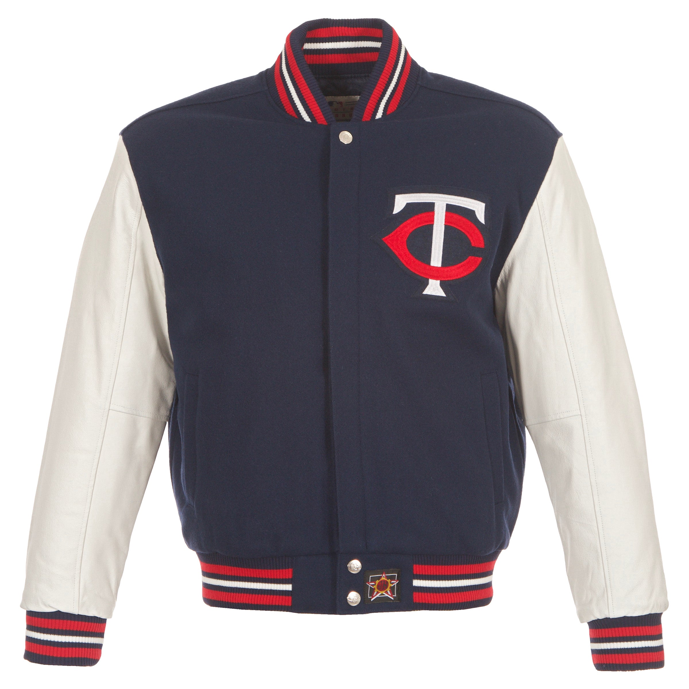Minnesota Twins Wool and Leather Jacket