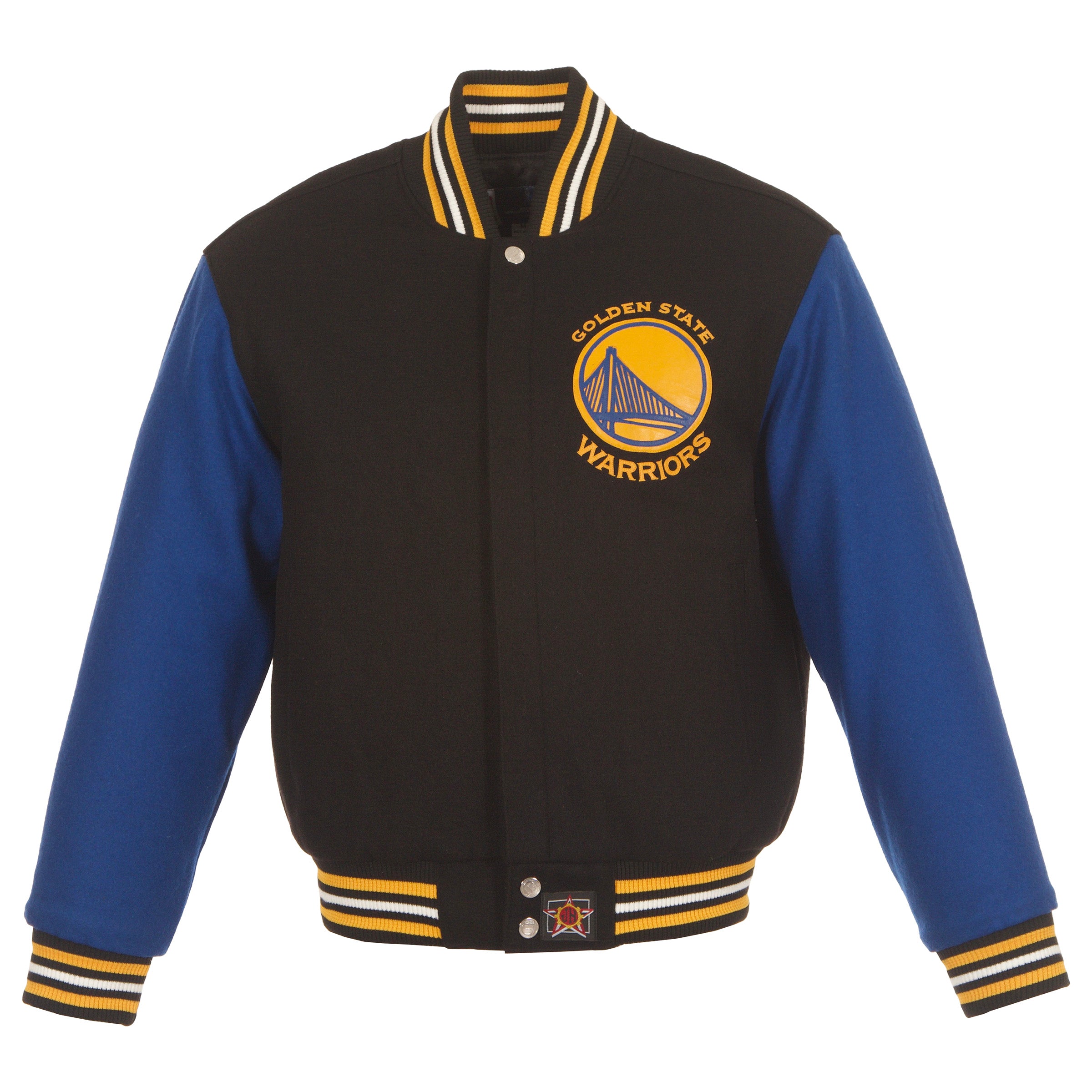 Golden State Warriors All Wool Leather with Leather Logos