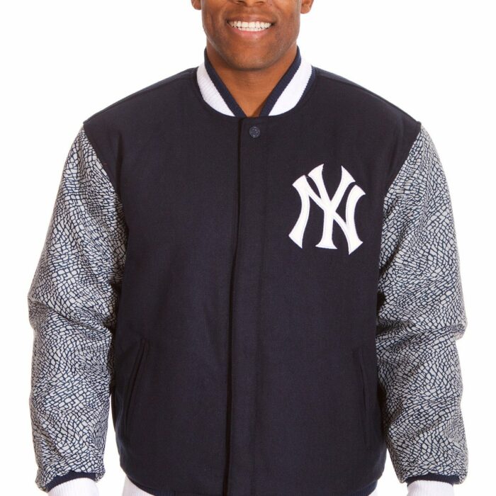 New York Yankees Reversible Melton Jacket