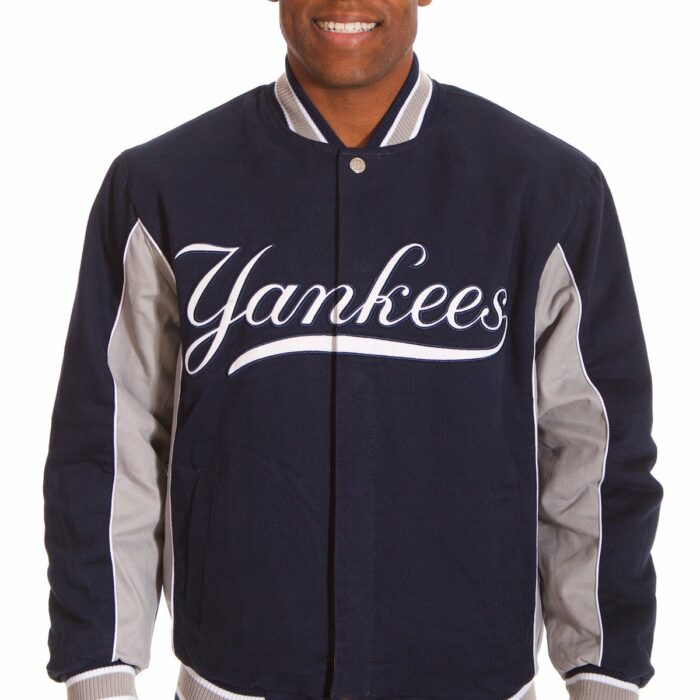 New York Yankees Reversible Twill Jacket